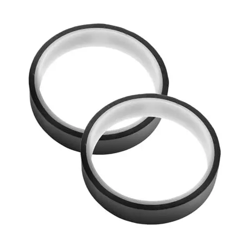 Produktbild: BESPORTBLE 2 Rollen Tubeless Reifenband Reifen Felgenstreifen Felgenschutzbänder Fahrradfelgenbänder Fahrradschlauchschutz Fahrradschlauchschutz Liner Tape Nopp Spezialkleber Schwarz