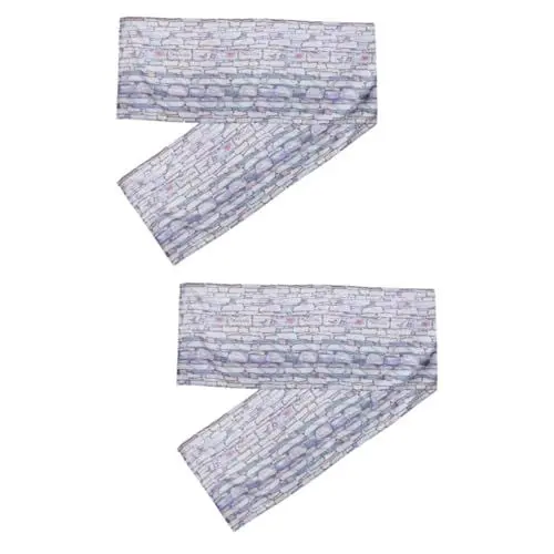 Produktbild: BESPORTBLE 2 Stk Gartenzaun Stoff Laufgitter Für Markisenstoff Sichtschutzzaun Gartensiebung Zaun Im Freien Gitterzaun Schattenplane Laufstall Glasabdeckung Draussen Baby Polyester-material