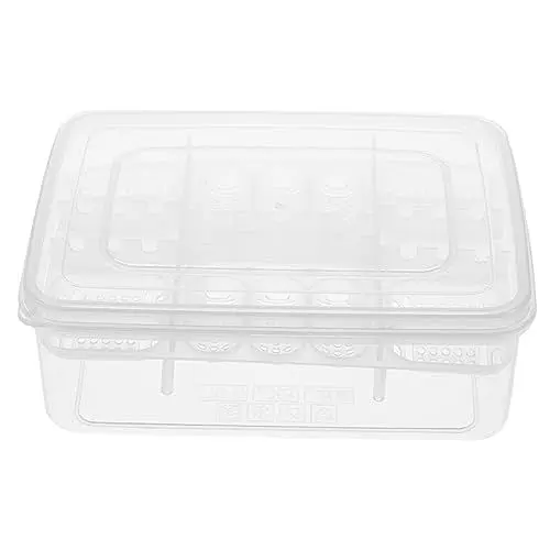 Produktbild: BESPORTBLE 2 Stück 16 Fächer Inkubator Reptilien Brutkasten Reptilien Terrarium 16 Gitter Reptilien Brutkasten Reptilien Ei Inkubator Tier Reptilien Zubehör Weißer Kunststoff