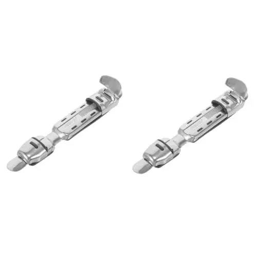Produktbild: BESPORTBLE 2 Stück Angelrollendeck Angelrutenhalter Zubehör Angelrollenhalter Rollenhalter Zubehör Gusswerkzeug Rollenhalter Werkzeug Angelrutenhalter Edelstahl Rollenhalter