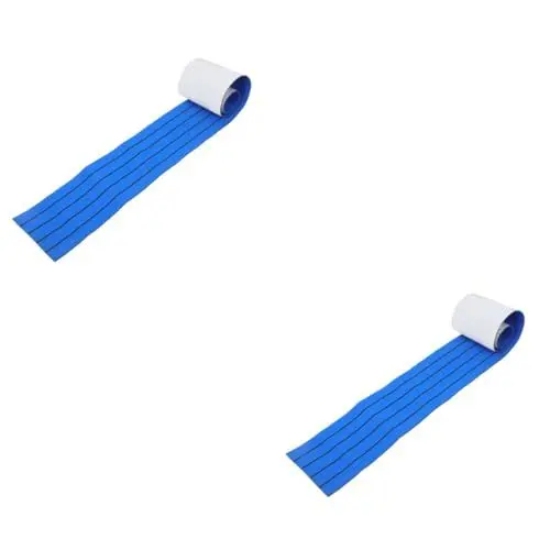 Produktbild: BESPORTBLE 2 Stück Blatt Bootsmatte Marine Bodenbelag Deckboden Yacht Deckkissen Deckmatte Bodenbelag Pad Eva Bodenbelag Bootsbodenkissen Marine Teppich rutschfeste Matte Marine Eva