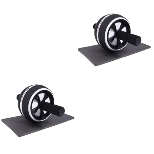 Produktbild: BESPORTBLE 2 Stück Fitness Roller Muskel Verlieren Gewicht Ausrüstung Übungsgerät Bauch Fitness Roller Mute Fitness Rad Fitnessgerät
