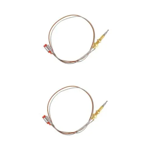 Produktbild: BESPORTBLE 2 Stück Herd Zündnadel Grillzubehör Thermoelement Für Elektrogrill Warmwasserbereiter Thermoelement Feuerstelle Twist Flamme Feuerstelle Thermoelement Ersatz Grill
