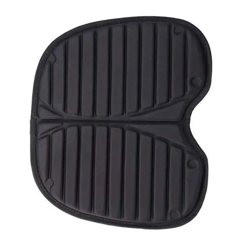 Produktbild: BESPORTBLE 2 Stück Kajakkissen Klappstuhl Outdoor Kajak Gel Sitzkissen Paddel Outdoor Sitzkissen Kajaksitz Lordosenstützkissen Kajakbezüge Sitze Bootskissen Rudersitzpolster Schwarz