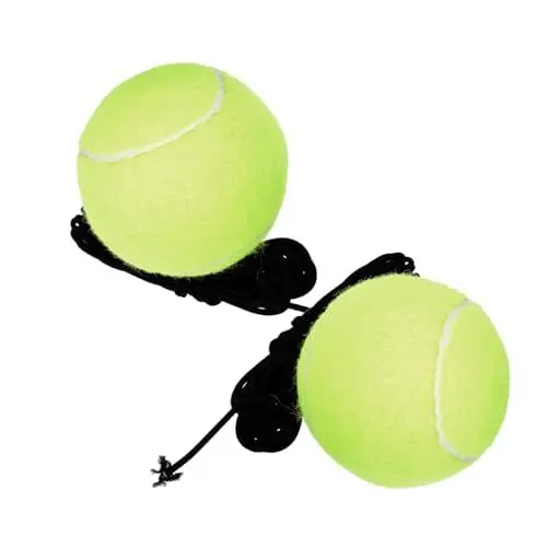 Produktbild: BESPORTBLE Tennisball Tennis Trainingsball Aus Mit Gummiball Und Langem Seil Für Selbstständiges Tennis Training Ideal Für Einzeltraining Freizeit Und Als Für Haustiere Tennis Zubehör