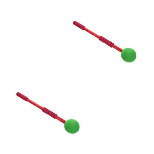Produktbild: BESPORTBLE 2 Stück Sensorisches Trainingspaddel Für Kinder Im Freien Spielset Griff Für Fitnessstudio Roller Paddel Für Sitzroller Sportgeräte Bodenroller Down Scooter Griff Eva
