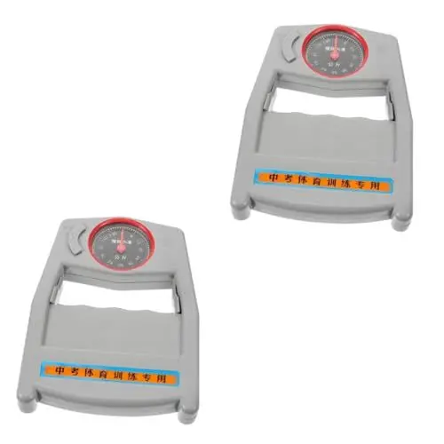 Produktbild: BESPORTBLE 2st Dynamometer Werkzeug Handtrainer-tester Handtester Griffstärkemesser Handtrainingsgerät Handkraftmesser Messgerät Zur Stärkung Des Griffs Handstärkungsgerät Mit Abs