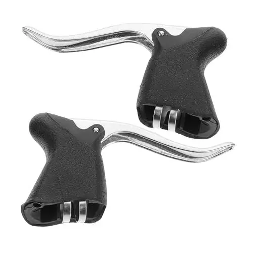 Produktbild: BESPORTBLE 2stücke Fahrradbremshebel Kompatibel Mit Mountainbike Und Rennrad Leicht Und Haltbar Für Drop-lenker Mit Vorder Und Hinterrad-handbremsen