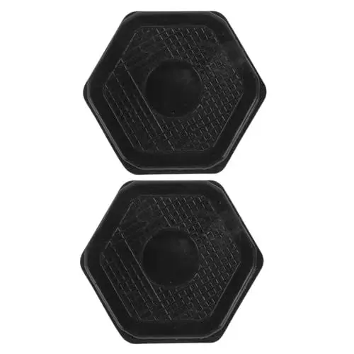 Produktbild: BESPORTBLE 2st Gummiauflage Für Reckstange Endpolster Für Die Türtrainingsstange Krafttrainer Trainingsangebot Von Fitnessgeräten Indoor-fitness-angebot Pull-up-ausrüstung Black