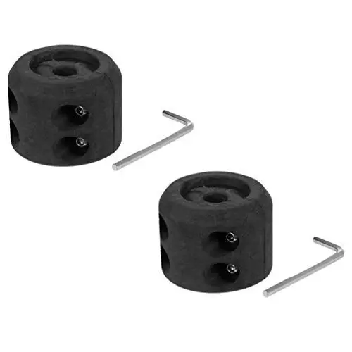 Produktbild: BESPORTBLE 2st Kabelschutz Hakenstopp Der Winde ATV Line Saver Universalkabel Abstellhaken Windeneinfädler Zeilenschoner Einfädler Zahnseide ATV-kabelhakenstopp Eisen Aufhören Stopper