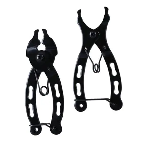 Produktbild: BESPORTBLE 2st Kettengliederzange Fahrradketten-ersatzwerkzeuge Fahrradkettenzange Fahrrad-reparaturset Werkzeugsatz Für Die Fahrradreparatur Schnellspanner Für Fahrradketten Black Stahl