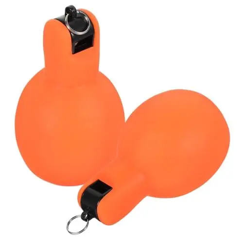 Produktbild: BESPORTBLE 2st Outdoor-Pfeife Tragbare Kleine Pfeife Überlebenspfeife Im Freien Überlebenspfeife in Der Hand Campingpfeife Pfeife Für Den Notfall Im Freien Wandern Squeeze Whistle PVC