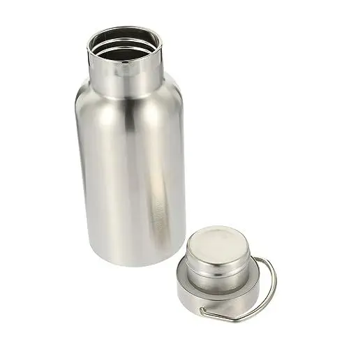 Produktbild: BESPORTBLE 2st Sportflasche Isolierte Wasserflasche Für Kinder Isolierkanne Wasserkocher Getränketopf Doppelwandiger Thermotopf Thermal- Vakuum Rostfreier Stahl Kaffeemaschine Reisen