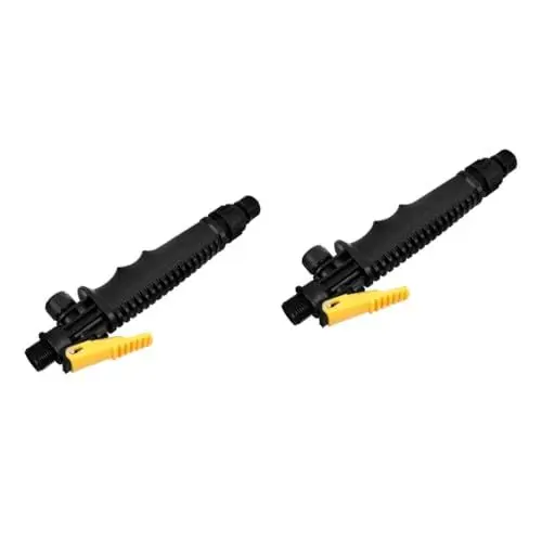 Produktbild: BESPORTBLE 2st Waschmaschinenzubehör Tragbare Airbrush Griff Der Dampfgarmaschine Dampfsprüher-shooter-griff Wassersprühergriff Spray-shooter-griff Spritzgeräteteile Sprühgriff Plastik