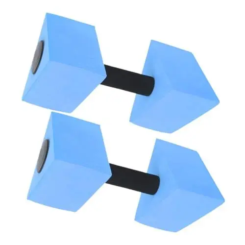 Produktbild: BESPORTBLE 2st Wasser Hanteln Pool-hanteln Leichte Hanteln Gewichte Für Wassergymnastik Schwimmbad Wassergymnastik-training Trainingshanteln Gewichte Hanteln Aqua-fitness-hanteln Blue Eva