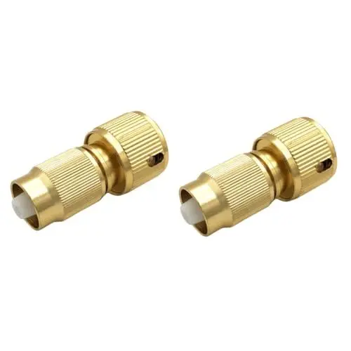 Produktbild: BESPORTBLE 2st Wasserhahn-schnellkupplung Adapter Wasserpistole Wasserhahn Schlauch Aquablaster Pfeifen Zubehör Gartenschlaucharmaturen Austausch Des Schlauchendes Schlauchkupplung Pe Golden