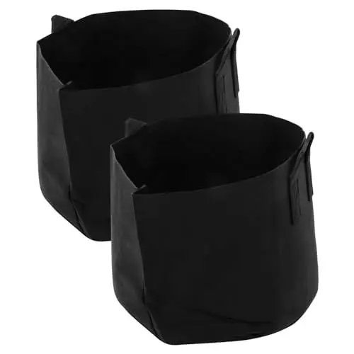 Produktbild: BESPORTBLE 2stücke Kartoffelpflanzbeutel Gallonen Gemüsepflanzgefäße Aus Vliesstoff Mit Seitlichem Griff Für Innen Und Außenbereich Zum Anbau Von Kartoffeln Karotten Stauden Und Gemüse