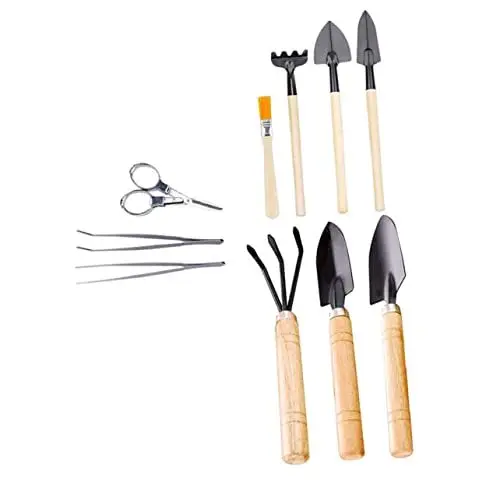 Produktbild: BESPORTBLE 30 STK Pflanz Werkzeuge für Blumen Arrangements Blumenset für Kinder für die Pflanzenpflege Mini Gartenwerkzeug Gardening Tools werkzeugtasche saftige Pflanzgefäße klein