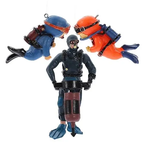 Produktbild: BESPORTBLE 3St Aquarium-Tauchermodell Lustige Aquariumdekorationen Dekorationen für Aquarien Aquarium schwimmende Taucherverzierung Aquarium schwimmende Taucherdekoration drinnen Anhänger