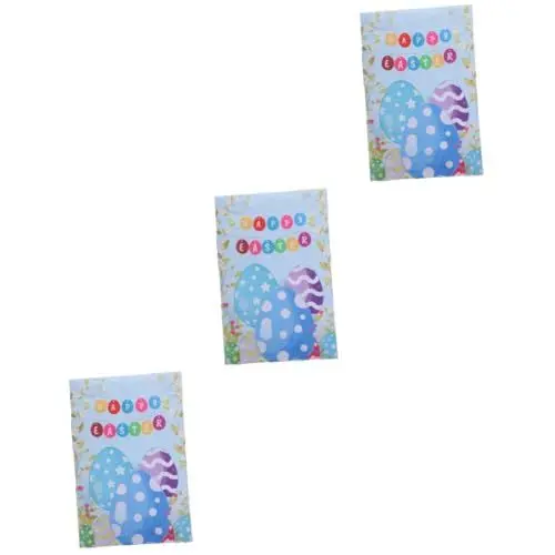 Produktbild: BESPORTBLE 3 Stücke Ostern Decor Flagge Outdoor Garten Flagge Glücklich Ostern Drucke Für Frühling Hof Dekorationen