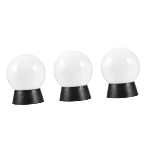 Produktbild: BESPORTBLE 3St Säulenlampenschirme für den Außenbereich Terrassenlampen im Freien Outdoor-Dekor Wohnkultur Wandleuchte wandlampe dekor Licht im Garten LED Garten Licht Squashball Beleuchtung