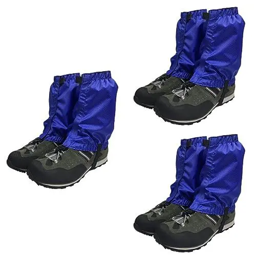 Produktbild: BESPORTBLE 3 Paare Schuh Gamaschen Knöchelhohe Gamasche Anti-reiß-Stiefel-Gamaschen Kletterstiefel Gamaschen Schneestiefel-Gamaschen Schneeschuhabdeckung Reisen Kotflügelabdeckung Klettern