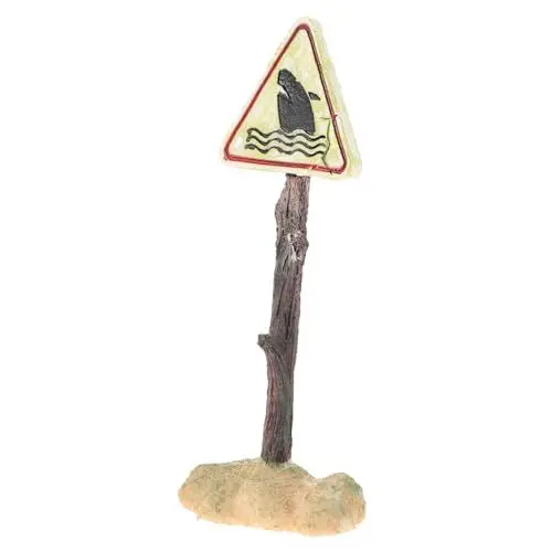 Produktbild: BESPORTBLE 3stücke Dekorationsschild Für Aquarien Wasserfeste Fisch Tank Deko Mit Shark Warning Board Langlebig Und Sicher Für Aquarienbewohner Für Fischliebhaber Und Aquariengestaltungen