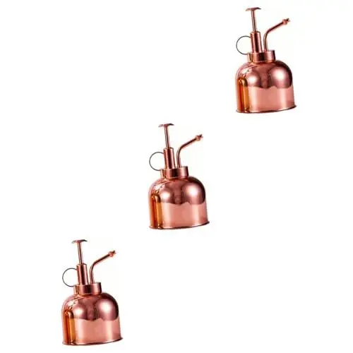 Produktbild: BESPORTBLE 3 STK Gießkanne aus Edelstahl Mini-Sukkulenten Mini-Wasserkocher alte Pflanze Küchenwaren Anlage Pflanzenschorle Trinkflasche Jahrgang Bewässerungsflasche Sprit Legierungsdüse