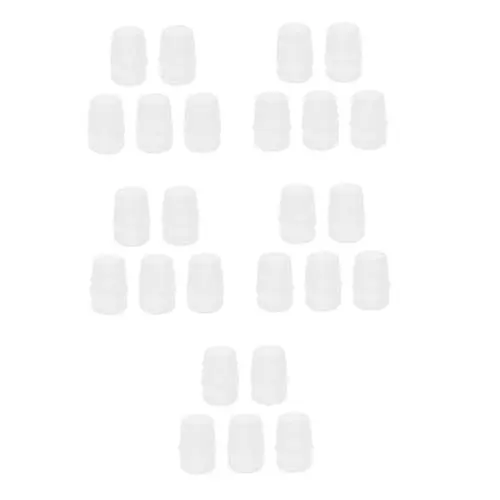 Produktbild: BESPORTBLE 3 Sätze Ausgießer Für Sportflaschen Sport Zubehör Outdoor Trinkflasche Fahrrad Wasserflasche Sportwasserflasche Weiches Beißventil Kieselgel Transparent 5 Stück * 3