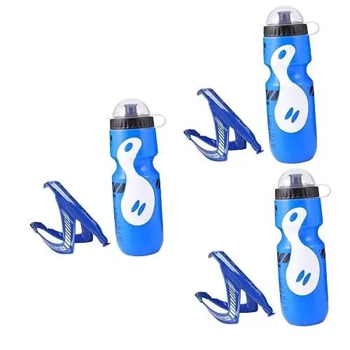 Produktbild: BESPORTBLE 3 Sätze Fahrrad Flaschenhalter Bleistifthalter aus Rattan Sport wasserhalter Trinkflaschenhalter Fahrrad trinkflaschen Sportwasserflasche elektrisches Fahrrad Fahrradflaschenhalter