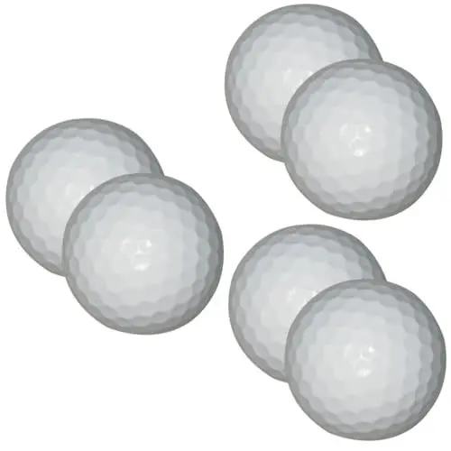 Produktbild: BESPORTBLE 3 Sätze Golf Wasserball Neuheitsgeschenk Für Golfer Nachtgolfball Helle Kugel Seegolfbälle Elastischer Golfball Farbige Golfbälle Vize-golfbälle Golfzubehör Gummi Weiß 2 Stück * 3