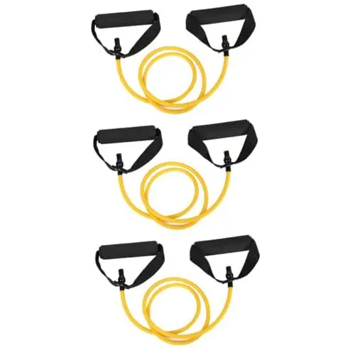 Produktbild: BESPORTBLE 3st Bodybuilding-Expander Beingewichtsband Stretchbänder Trainieren Übungsseil Ziehen Elastische Übungsbänder Stapelbare Trainingsbänder Eine Schriftart Fitness Sportausrüstung