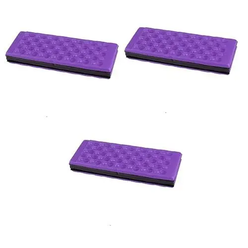 Produktbild: BESPORTBLE 3st Campingmatratze Picknicksitze Für Den Boden Picknickmatte Kissenauflage Sitzkissen Aus Schaumstoff Campingmatte Klappmatratze Kniekissen Z Rest Isomatte Violett Teppich Tragbar
