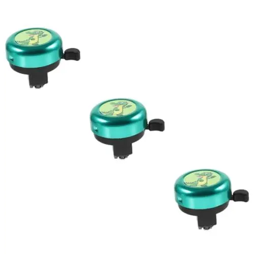 Produktbild: BESPORTBLE 3stücke Fahrradklingel Für Mädchen Lustige Und Glocke Für Roller Und Dreirad Einfache Langlebig Und Niedliches Krokodil-Design Für Sicheres