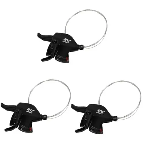 Produktbild: BESPORTBLE 3st Handhaben Auto Pedale Zahnräder Zubehör Bremse Gestell Mountainbike-sitze Fahrradgriffe Für Lenkstangen Fahrrad Schaltwerk Roller Straße Quad Block Plastik Black