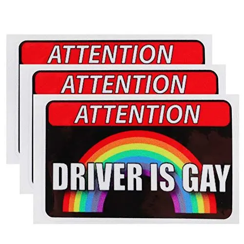 Produktbild: BESPORTBLE 3st Liebe Schwule Aufkleber Fahrzeugaufkleber Regenbogen-aufkleber Magnetische Autoaufkleber Auto- Lustige Magnete Automagnet Persönlichkeit Latte-kunst Das Haustier A303