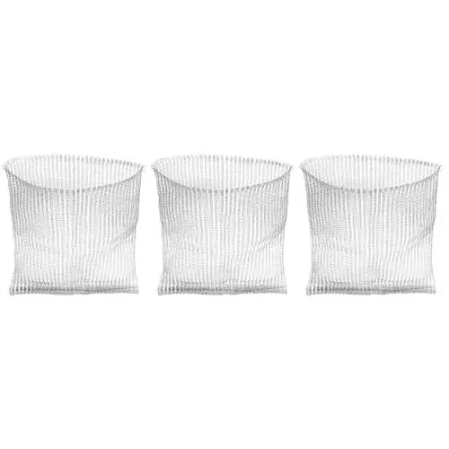 Produktbild: BESPORTBLE 3st Pflanzen Metall Netzbeutel Baum Barriere Netztaschen Für Den Garten Pflanzen Für Draußen Blumenschutzbeutel Im Freien Insektennetzbeutel Rostfreier Stahl Draussen