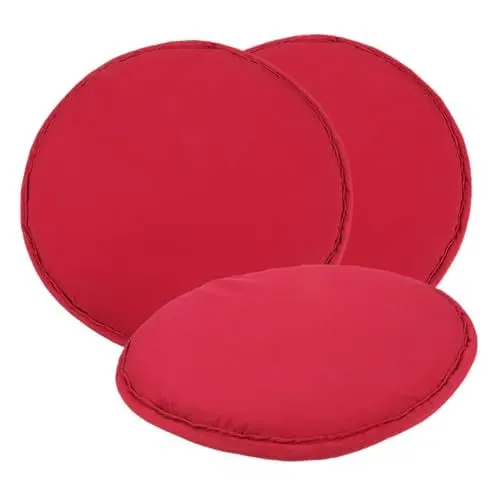 Produktbild: BESPORTBLE 3st Picknickmatte Im Freien Picknickdecke Picknick-sitzmatte Bodensitzmatte Runde Stuhlpolster Strandkorbkissen Sitzkissen Für Draußen Sitzpolster Barhocker Polyester Kind Tragbar