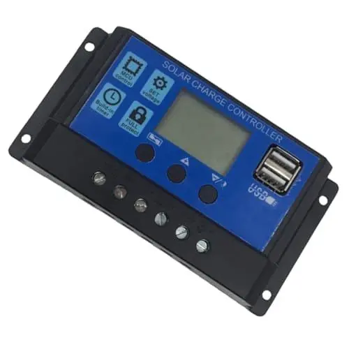 Produktbild: BESPORTBLE 3st Solarregler-laderegler Usb-controller Usb- Solarregler Solargenerator Solarpanel-laderegler Intelligenter Solarpanel-regler Laderegler Für Solarpanel Blue