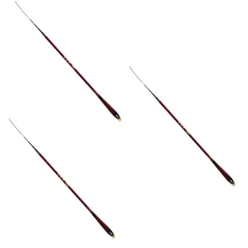 Produktbild: BESPORTBLE 3st Tragbare Angelrute Professionelle Angelrute Baitcastrute Mikro Angelrute Reise-angelrute Teleskopische Karpfenrute Angelzubehör Mini-angelruten Kleine Angelrute Kohlenstoff Rot