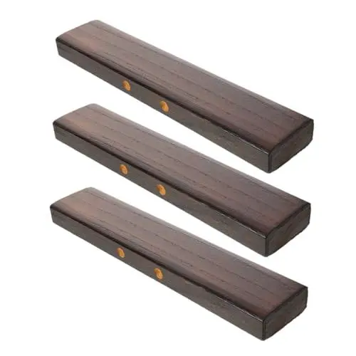 Produktbild: BESPORTBLE 3-teilige Angelboxen: Angelposenbox Holz – Organizer Für Angelwerkzeuge Mit Großer Kapazität – Tragbarer Aufbewahrungskoffer Für Posen Und Zubehör