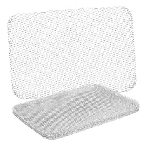 Produktbild: BESPORTBLE 40 STK Einweggrill Grillauflage Aluminium Grillfolie Einweg Gittergrillrost Propan-feuerstelle Kühlregal Metall Gas-Holzkohle-Grill Gasgrillplatte Draussen Grillnetz Matte