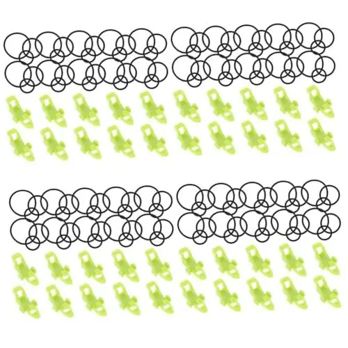 Produktbild: BESPORTBLE 40 Sätze Ausrüstung für das Meeresangeln Angelplatinen Spule Hakenhalter Angelgeräte werkzeug Angelhaken für das Meeresangeln Rutenhaken für das Meeresangeln Plastik Green