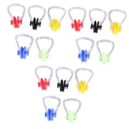 Produktbild: BESPORTBLE 42 Stk Nasenclips aus Silikon ohrstöpsel schwimmen schwimm ohrenstöpsel Gel-Nasenstöpsel Zubehör für das Schwimmtraining Nasenklammern zum Schwimmen Anti-Rutsch-Nasenclips