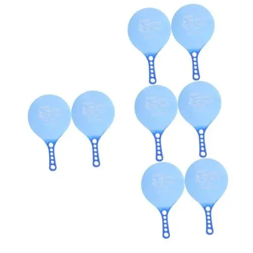 Produktbild: BESPORTBLE 4 Paare Badmintonschläger-Set Langlebige Paddleballschläger Federball Paddel Schläger Für Ballspiele Badmintonschläger Für Anfänger Verdicktes Paddel Paddeln Blue Plastik