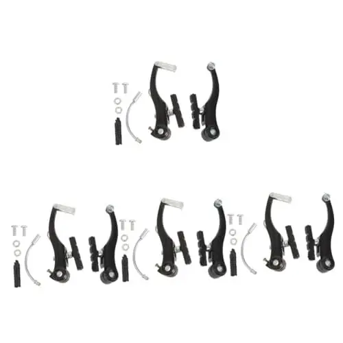 Produktbild: BESPORTBLE 4 Paare Fahrradbremse bremsbeläge bremskeil Fahrradbremszüge fahhrad zubebör Bike Brakes Fahrradbremssättel Rennradzubehör Bremsklötze für Fahrräder Fahrradteil Aluminiumlegierung