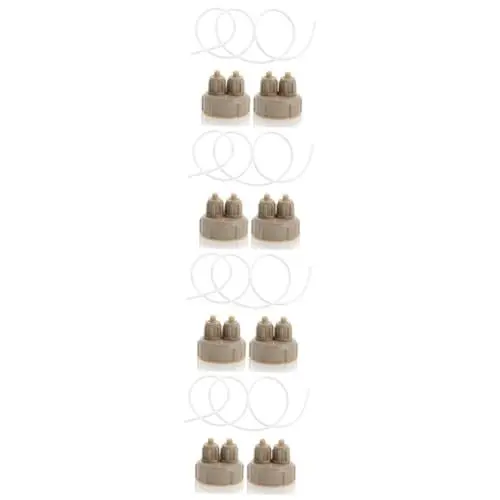 Produktbild: BESPORTBLE 4 Sets Aquarium Lieferungen Co2 Reaktor Flasche Kappen Ersatz Deckel Tragbare Co2 Generator