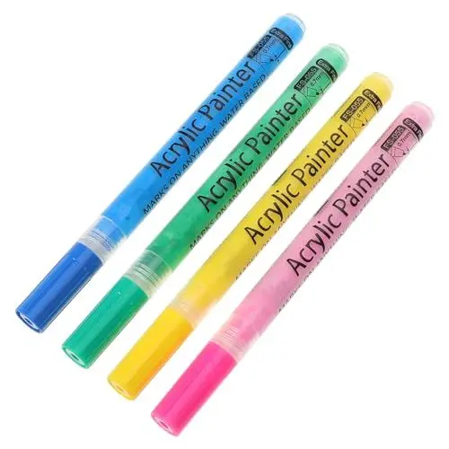 Produktbild: BESPORTBLE 4 Stücke Golf Farbwechsel Stift Acryl Markierungsstift Für Golf Design