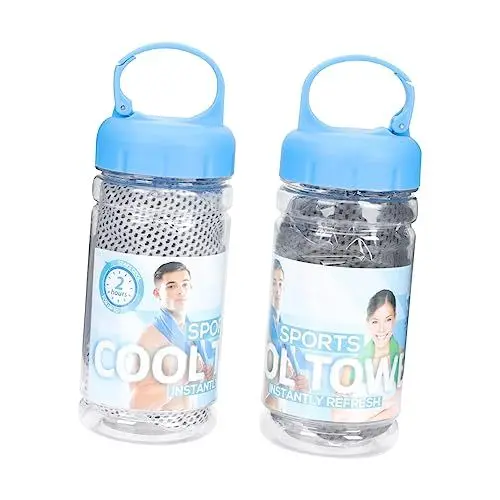 Produktbild: BESPORTBLE 4 Stück Cooles Tuch Workout-schweißtücher Sport Saugfähiges Handtuch Kühltücher Für Hals Und Gesicht Badetuch Tennishandtücher Wasser Aufnehmen Sport Handtuch Fitness Polyester