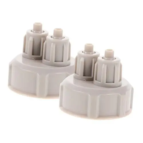 Produktbild: BESPORTBLE 2sets Aquarium Lieferungen Co2 Flasche Kappe Luft Diffusor Fisch Tank Co2 System Generator Teile Kit 2 Stücke * 2